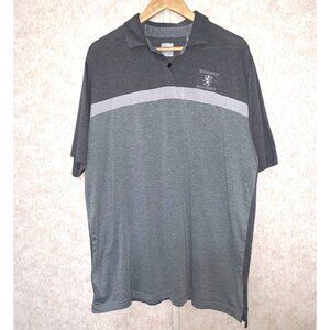 Callaway Men's Gray Swing Tech Polo Shirt Opt-Dri Scottsdale Golf Course Size XL